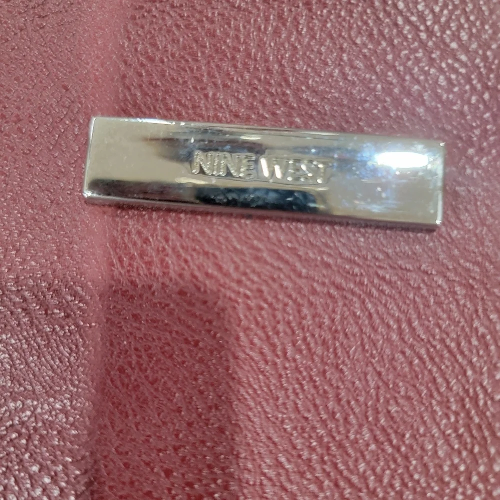 Burgundy Nine West Leather Purse - Picture 8 of 8